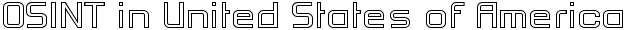 OSINT in United States of America - Legal Information Search and Open Sources