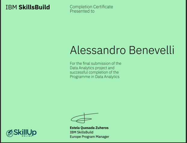 IBM Certificate