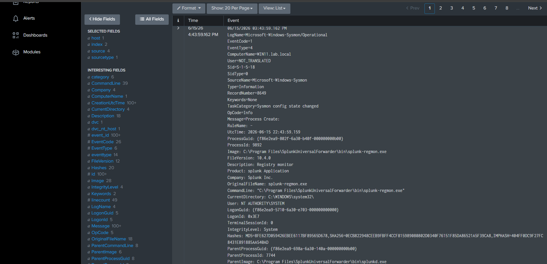 Splunk_Event_AtomicRed