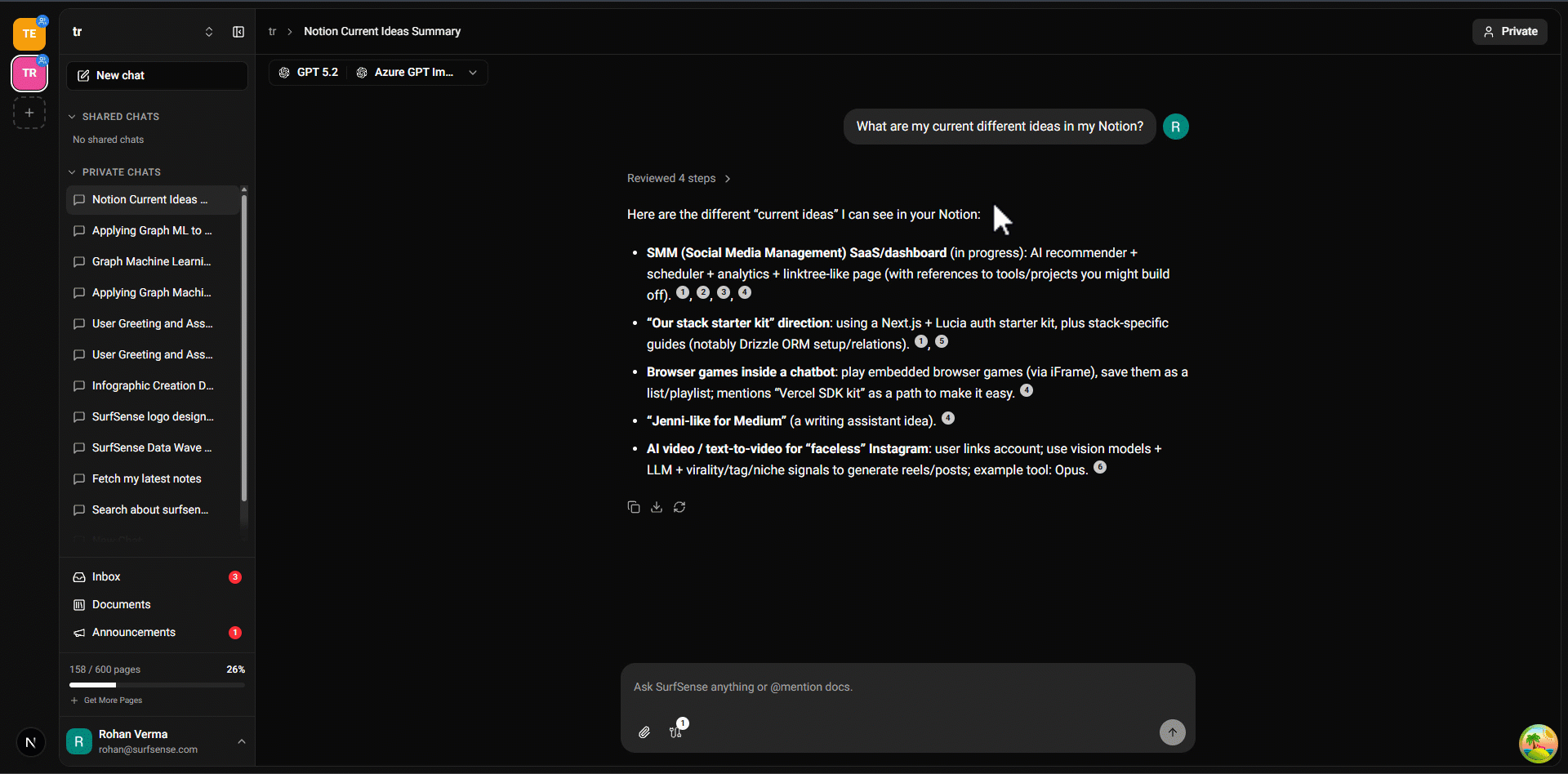Make Chat Shared
