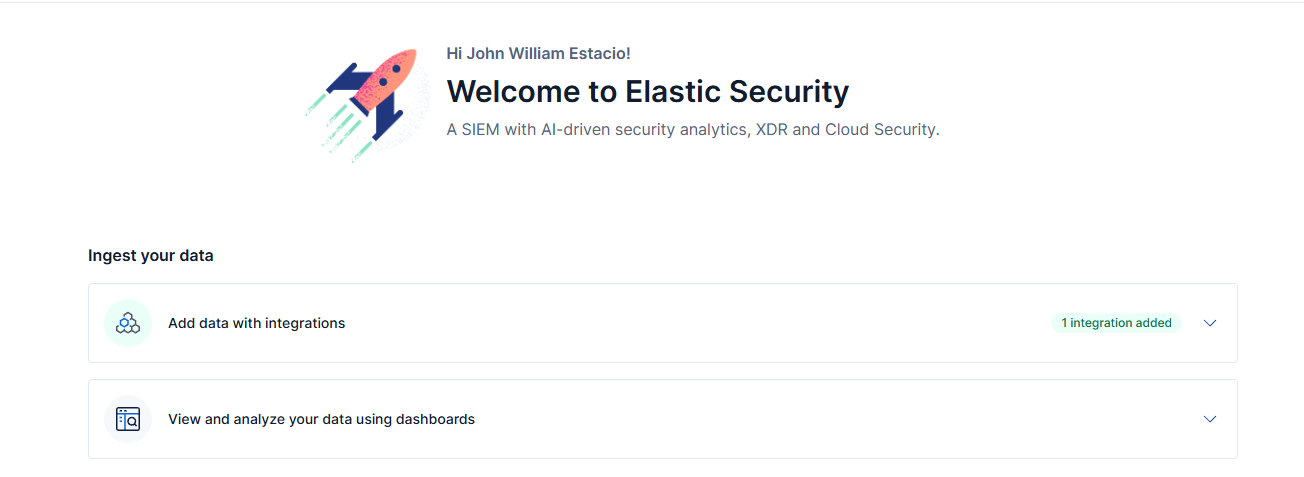 Elastic 欢迎