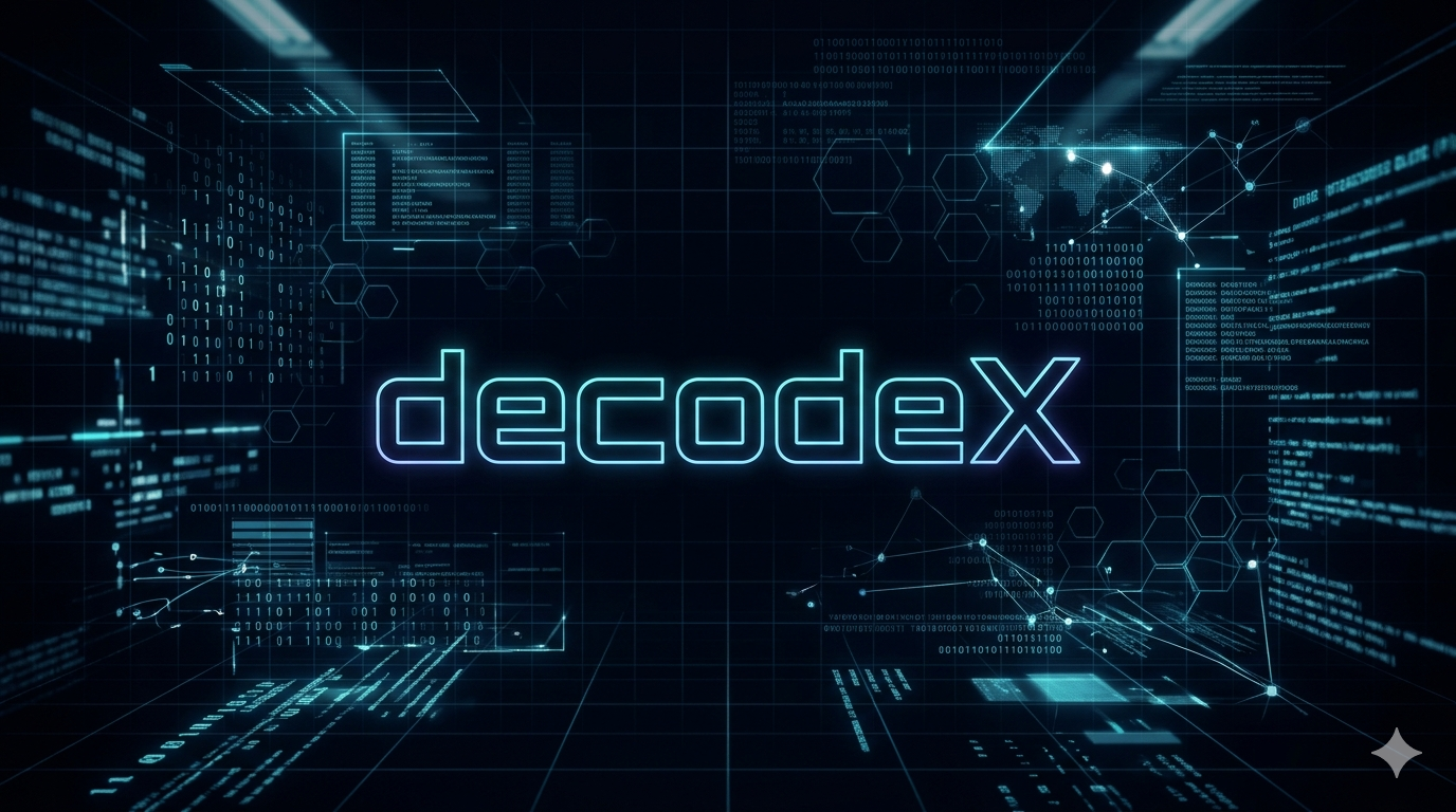 decodeX Banner