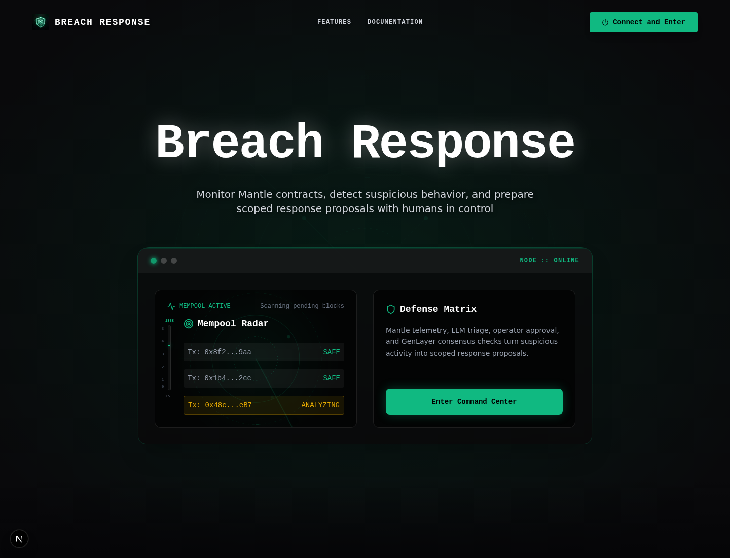 BreachResponse 指挥中心