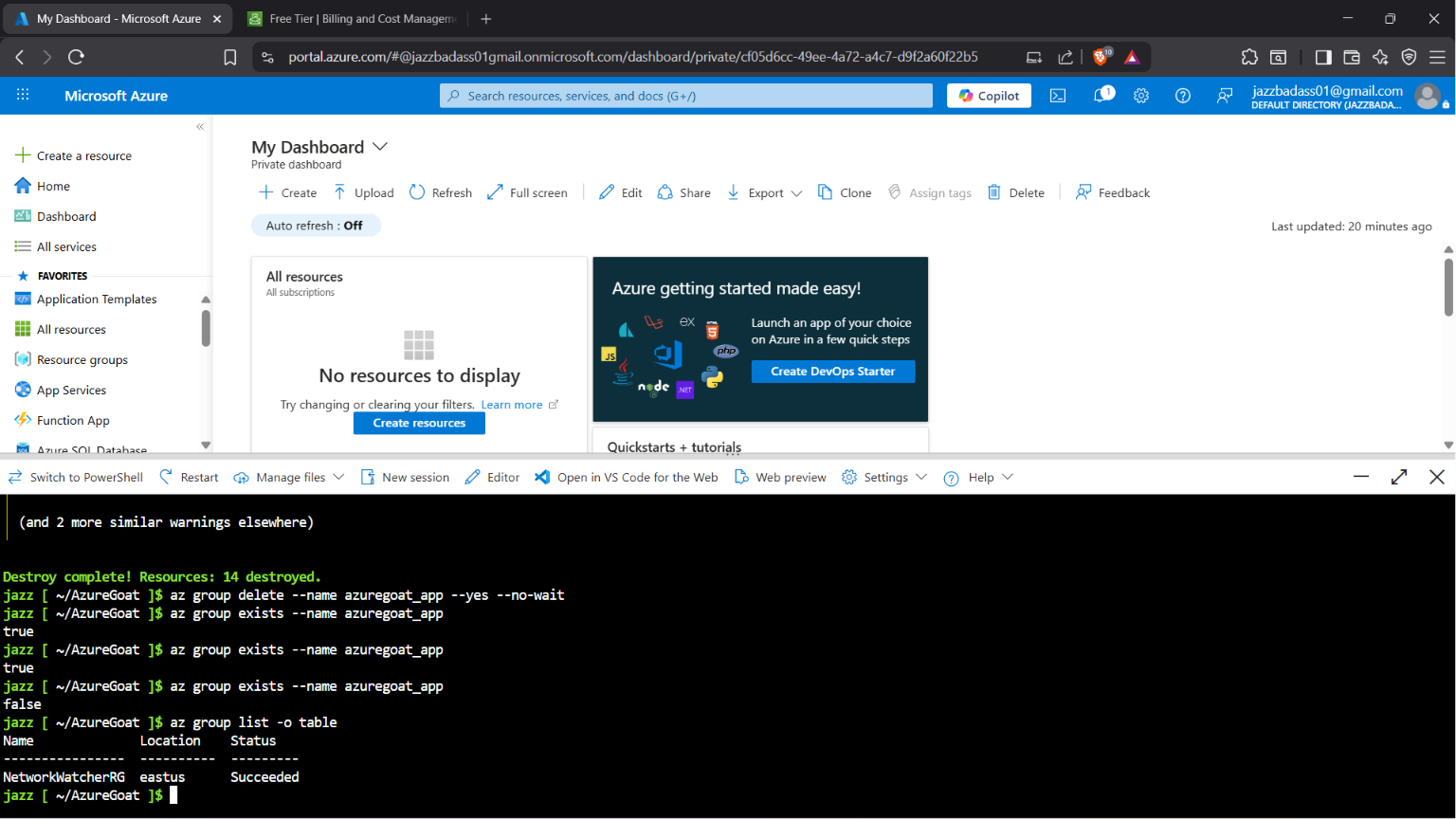 AzureGoat Cleanup Confirmed