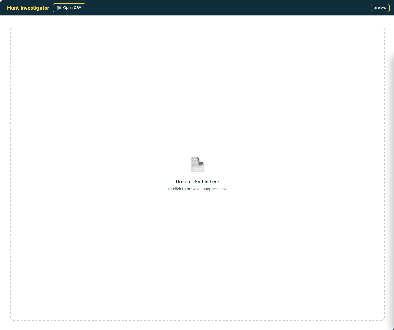 Landing page