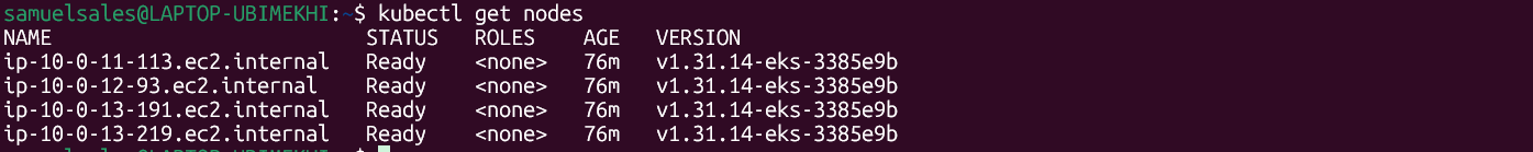 EKS 节点
