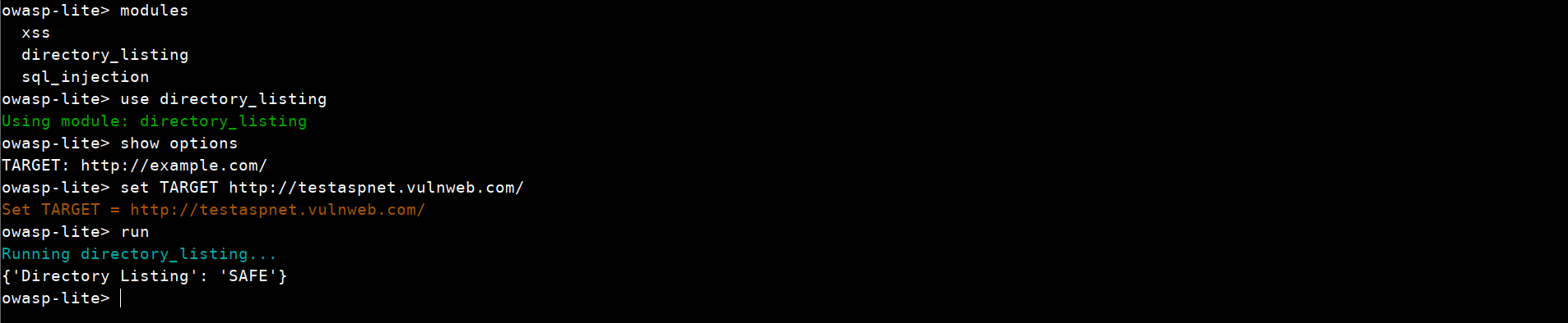 目录列表