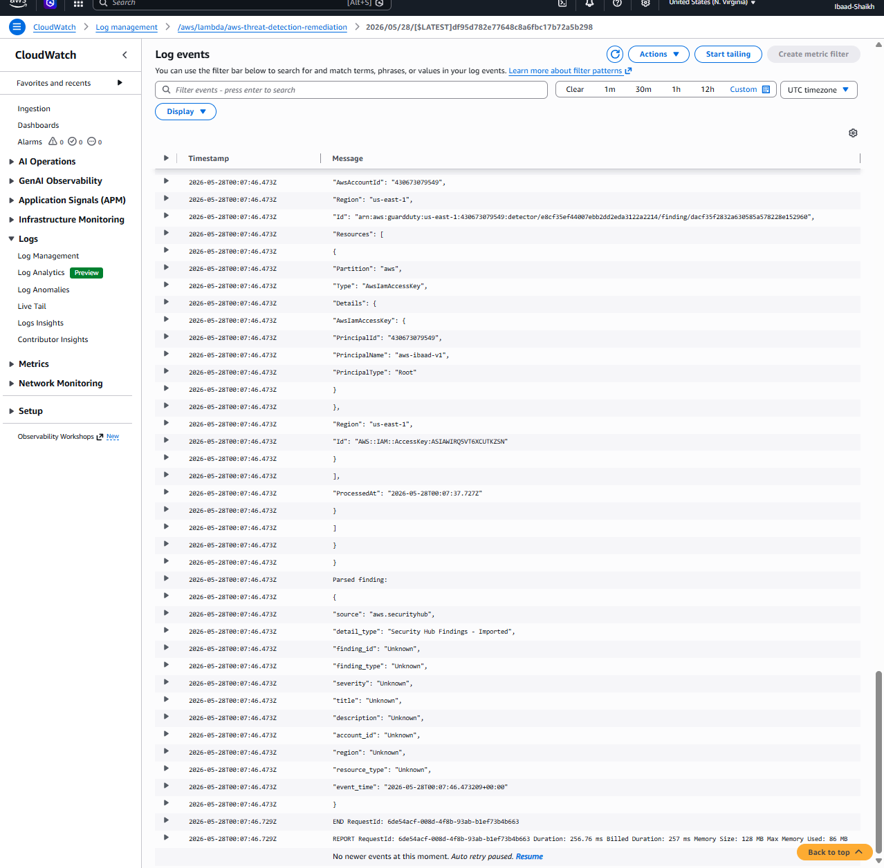 CloudWatch Logs