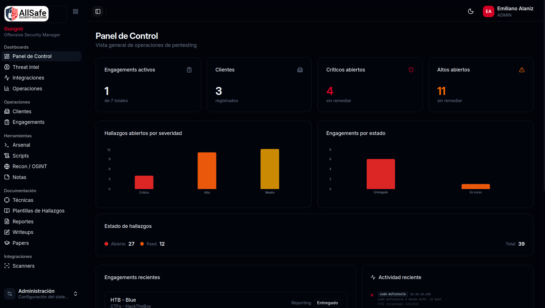 Dashboard