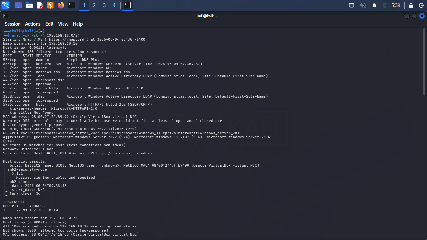 Nmap 扫描