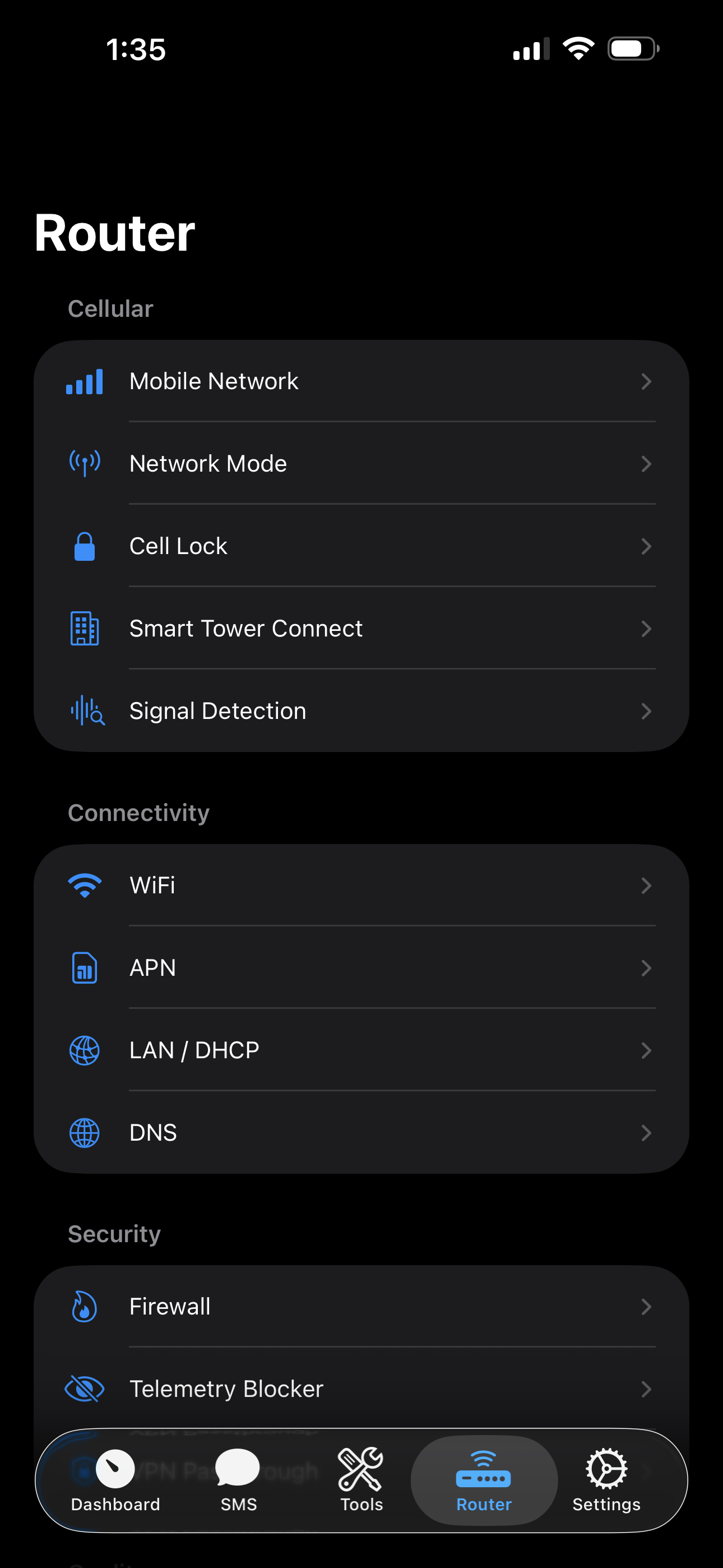 Router Settings