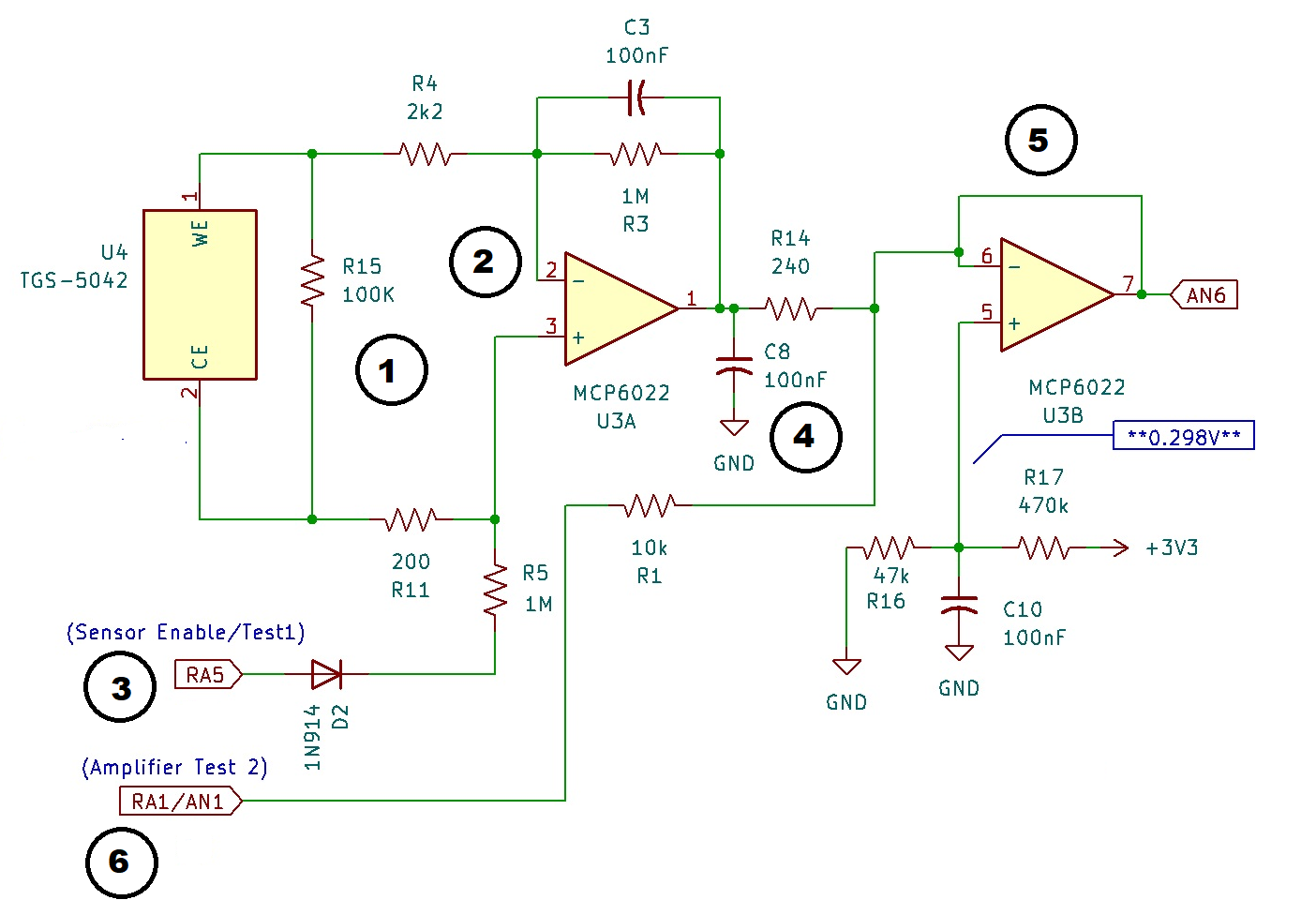 CO400 Analog Circuit