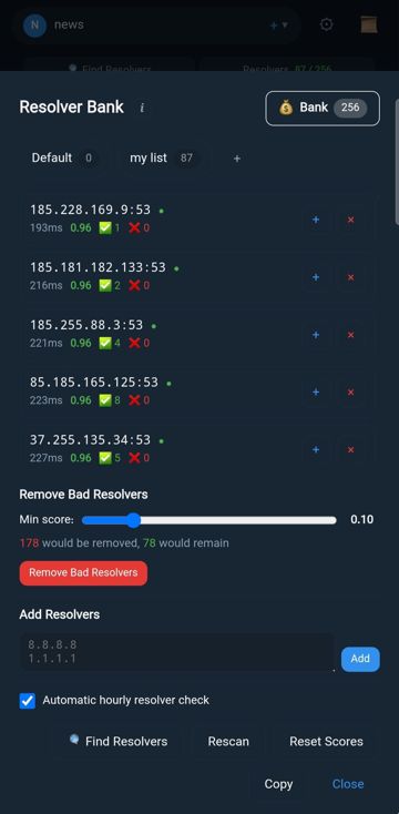 Resolver bank