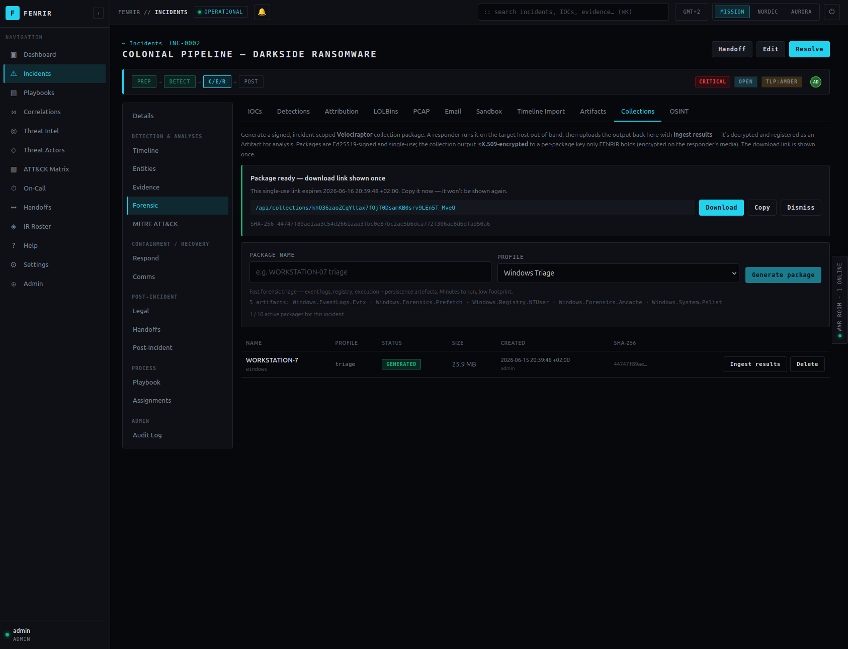 Host collections