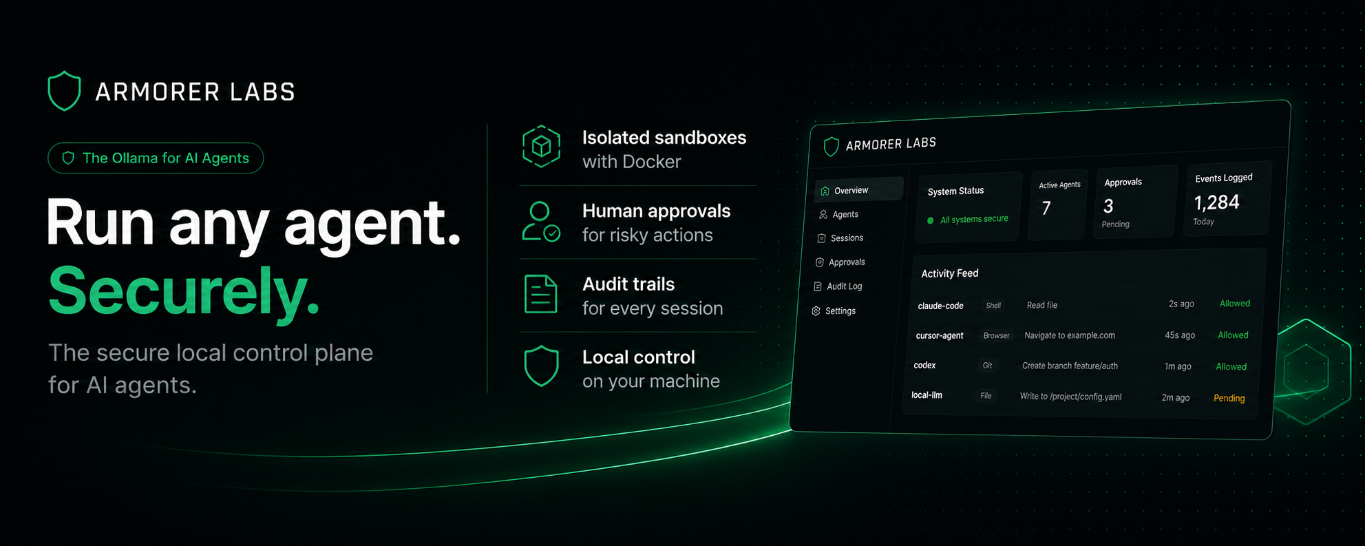 Armorer Labs: run any agent securely