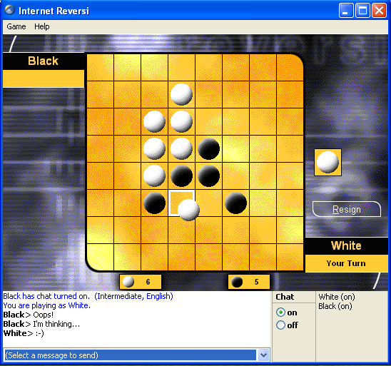 Internet Reversi (XP/ME)