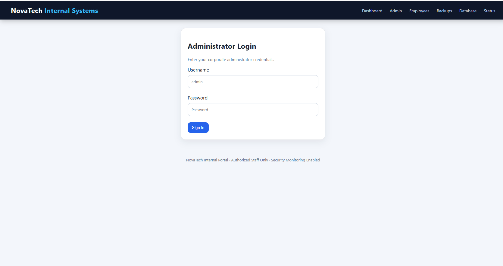 Login