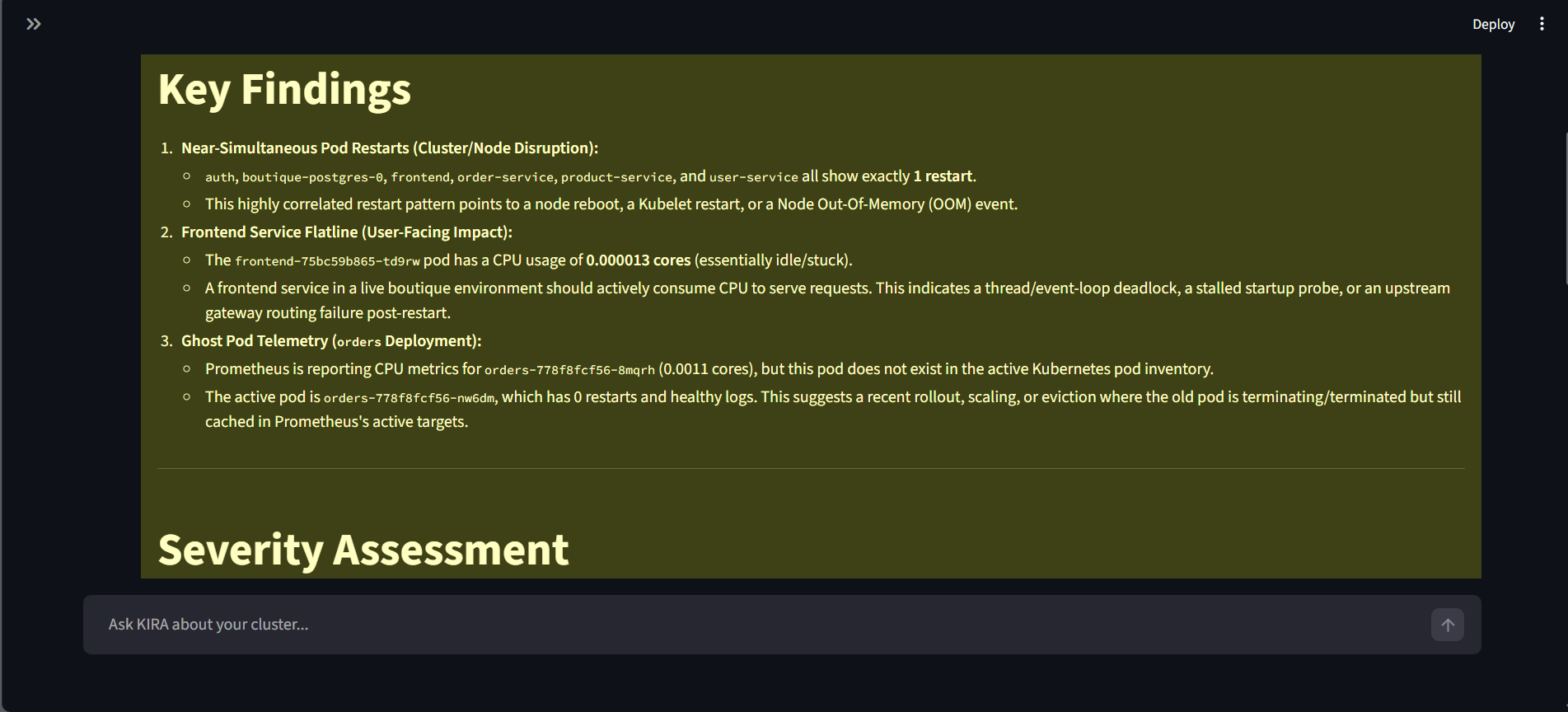 KIRA Chat Extended