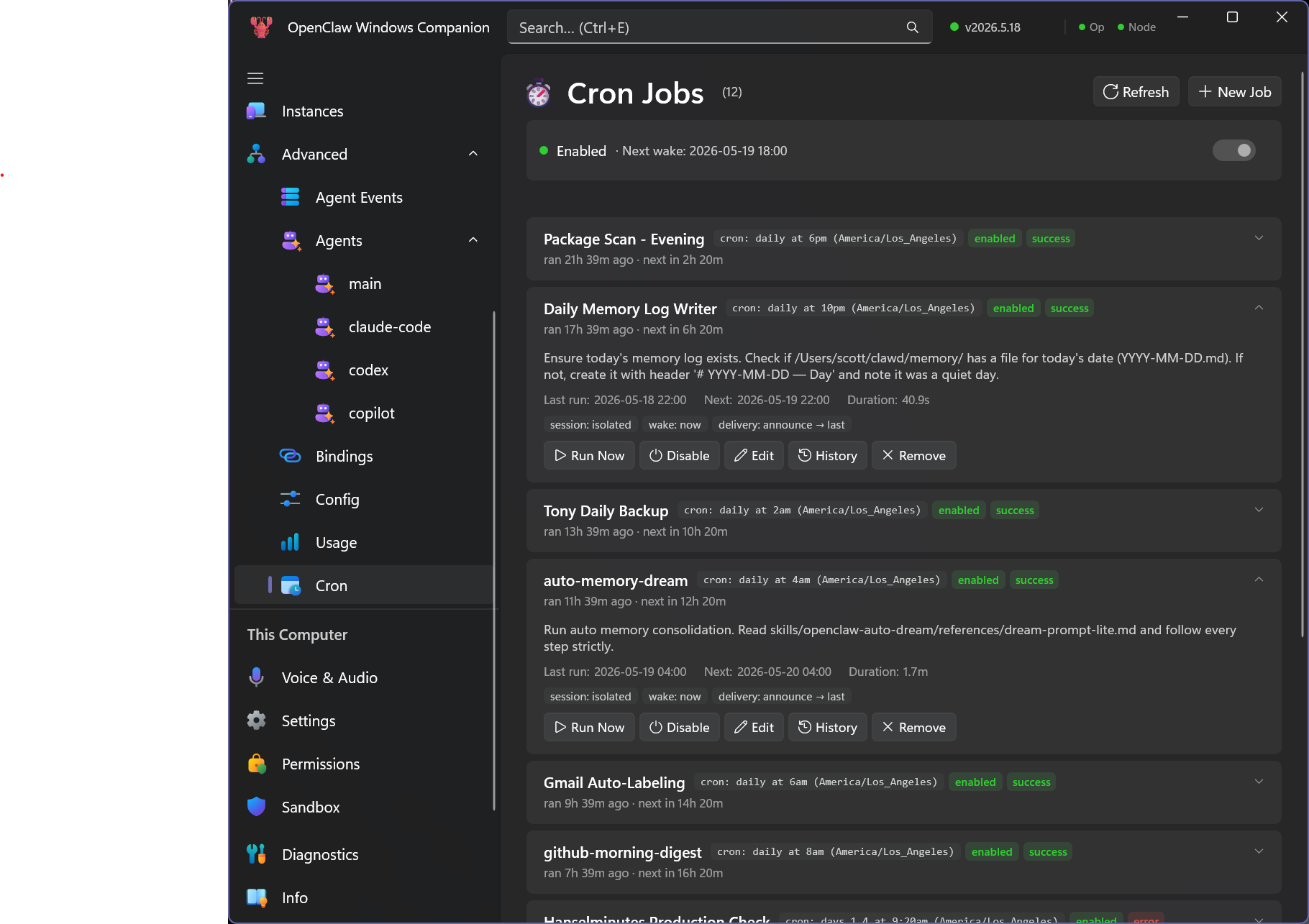 OpenClaw Windows Hub 活动与诊断