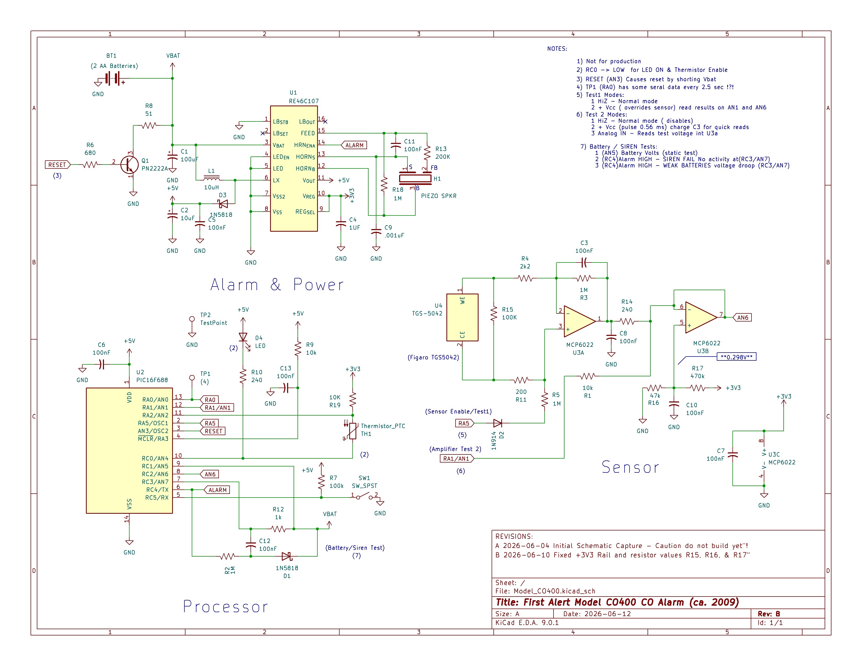 CO400 Schematic