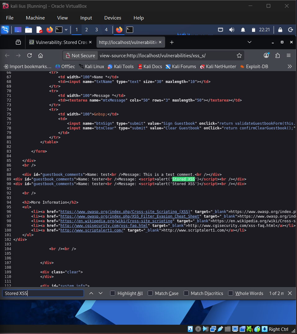 Stored XSS Payload Source