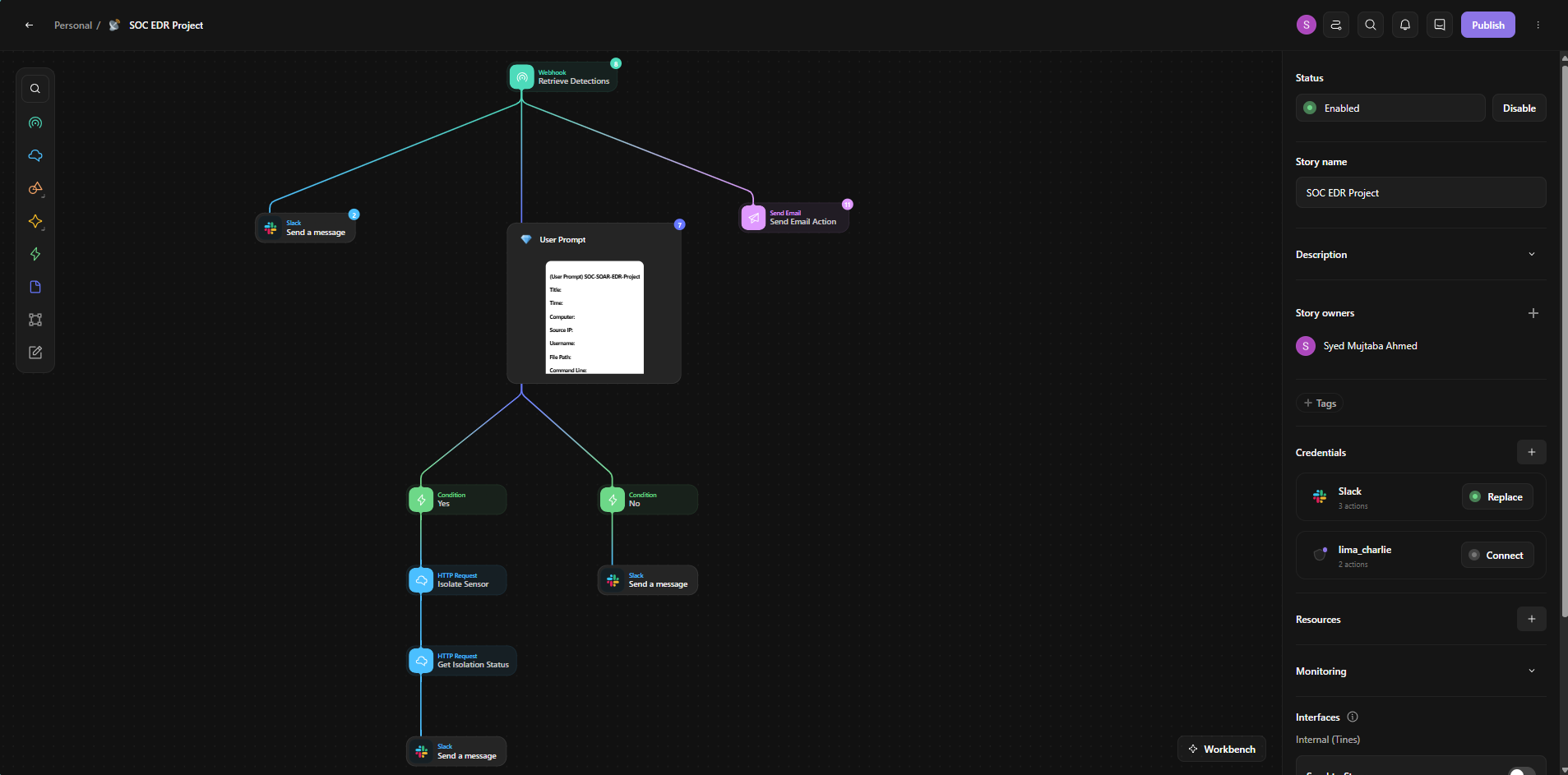 Tines Workflow