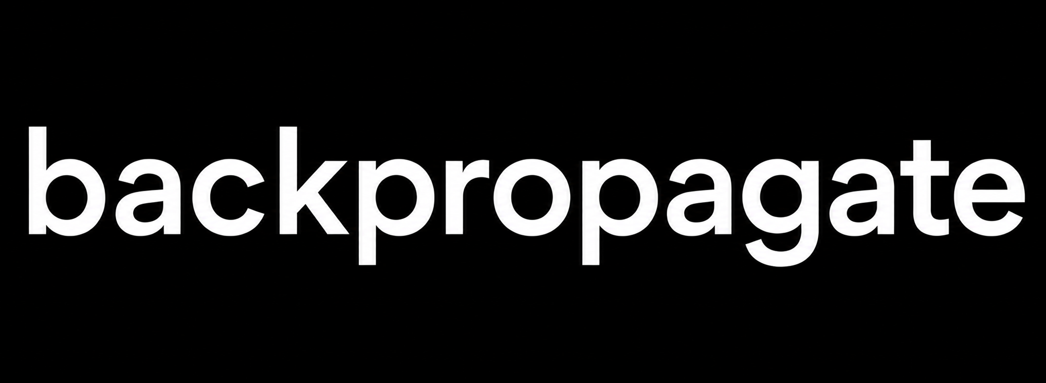 Backpropagate