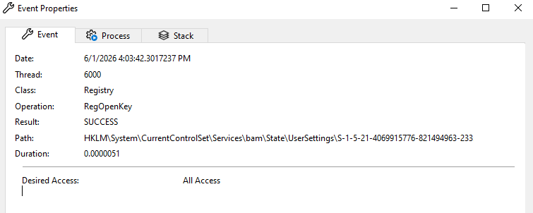 registry analysis