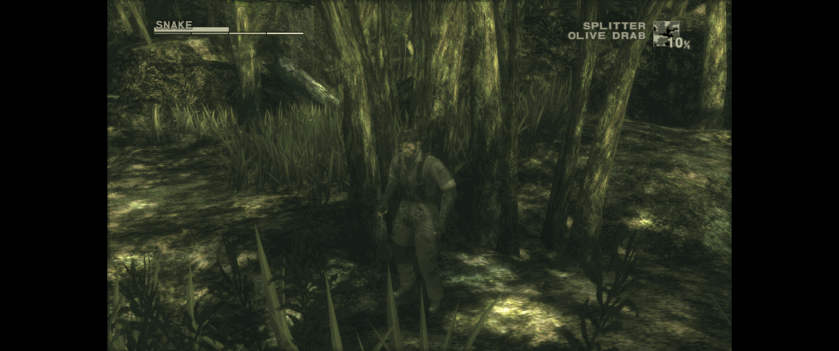 MGS3 widescreen gameplay preview