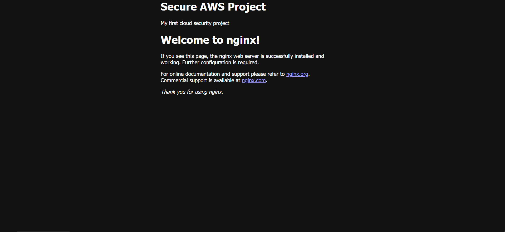 my secure-web