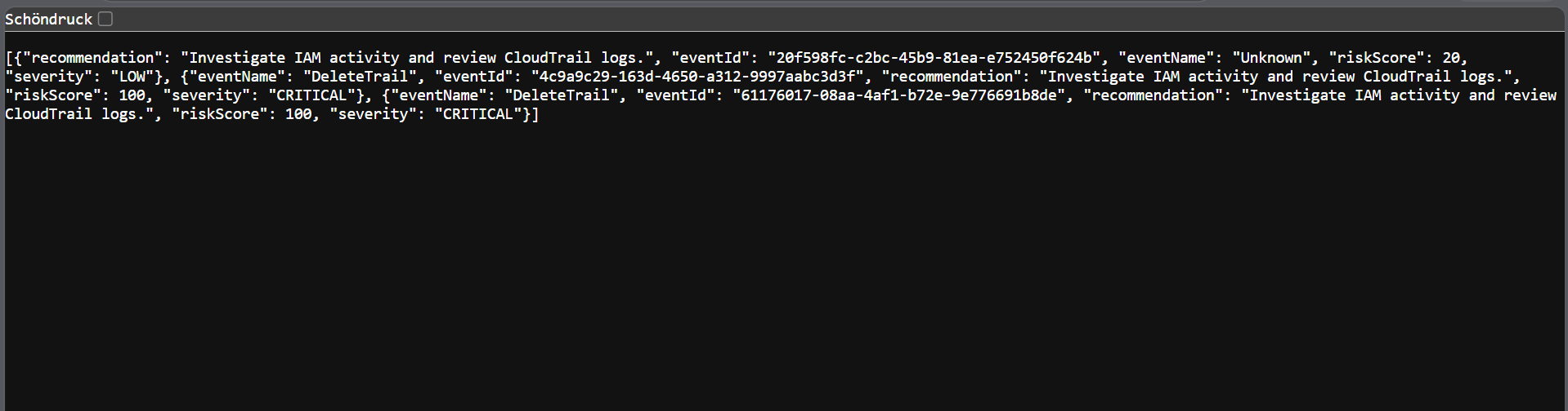API Gateway 响应