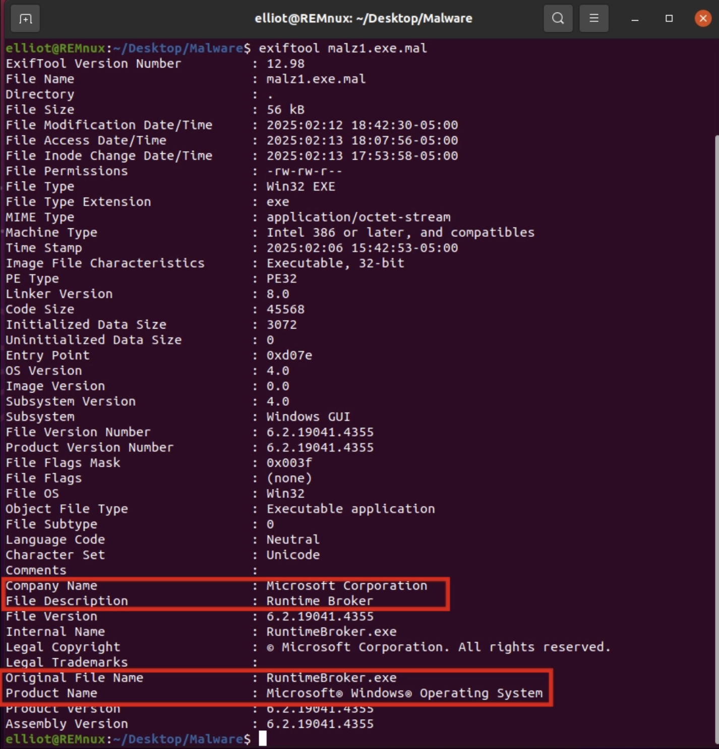 Metadata Analysis