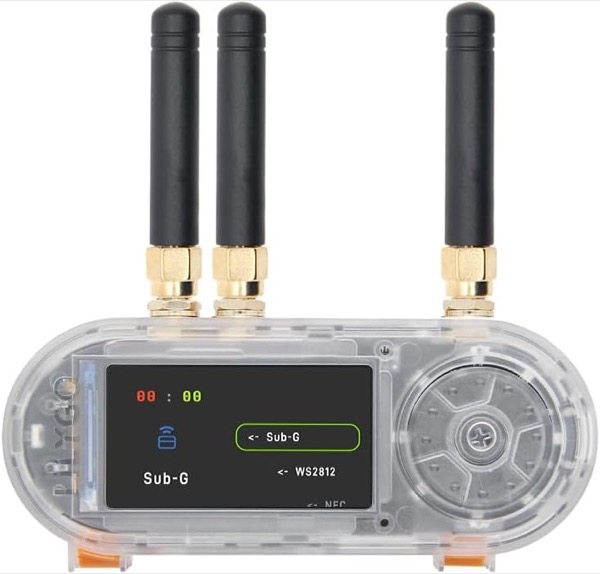 LilyGO T-Embed CC1101 avec antennes