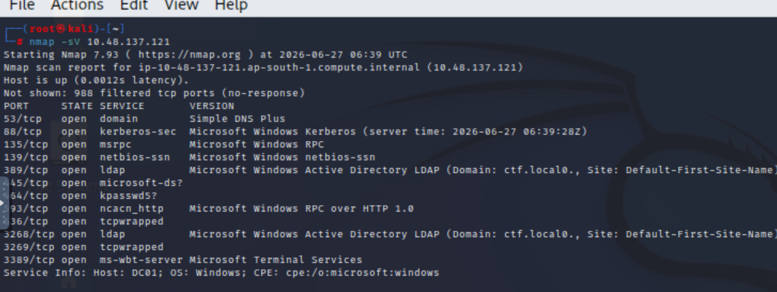 Nmap 服务版本检测