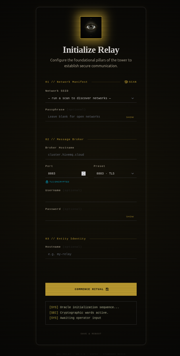 Heimdall Captive Portal Configuration