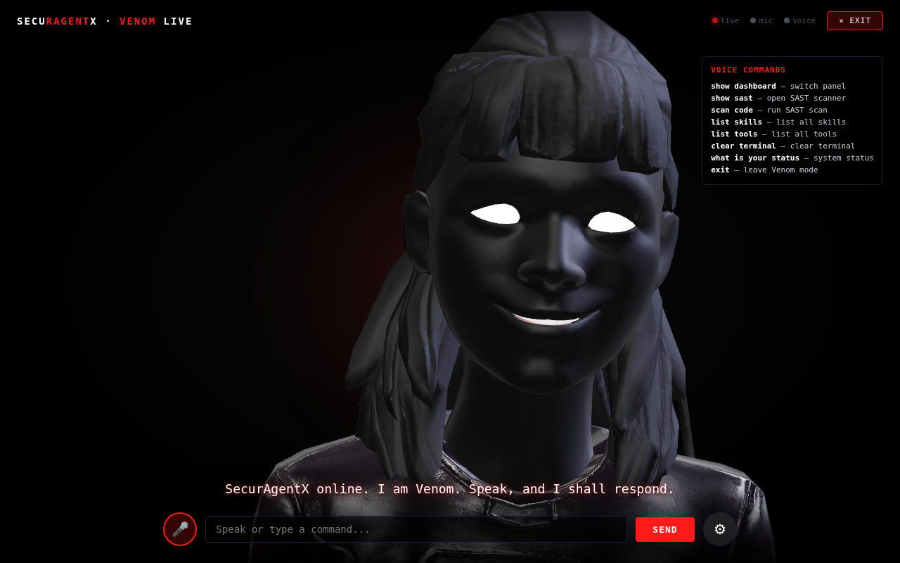 Venom Live Avatar