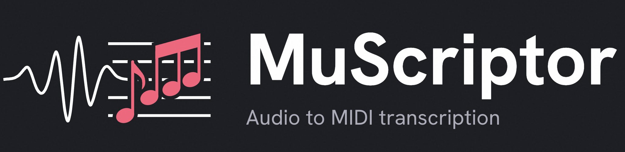 MuScriptor logo