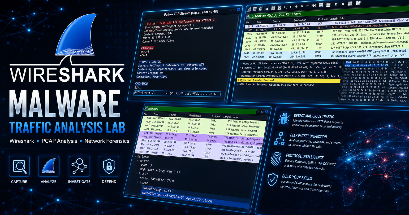 Malware Traffic Analysis Lab