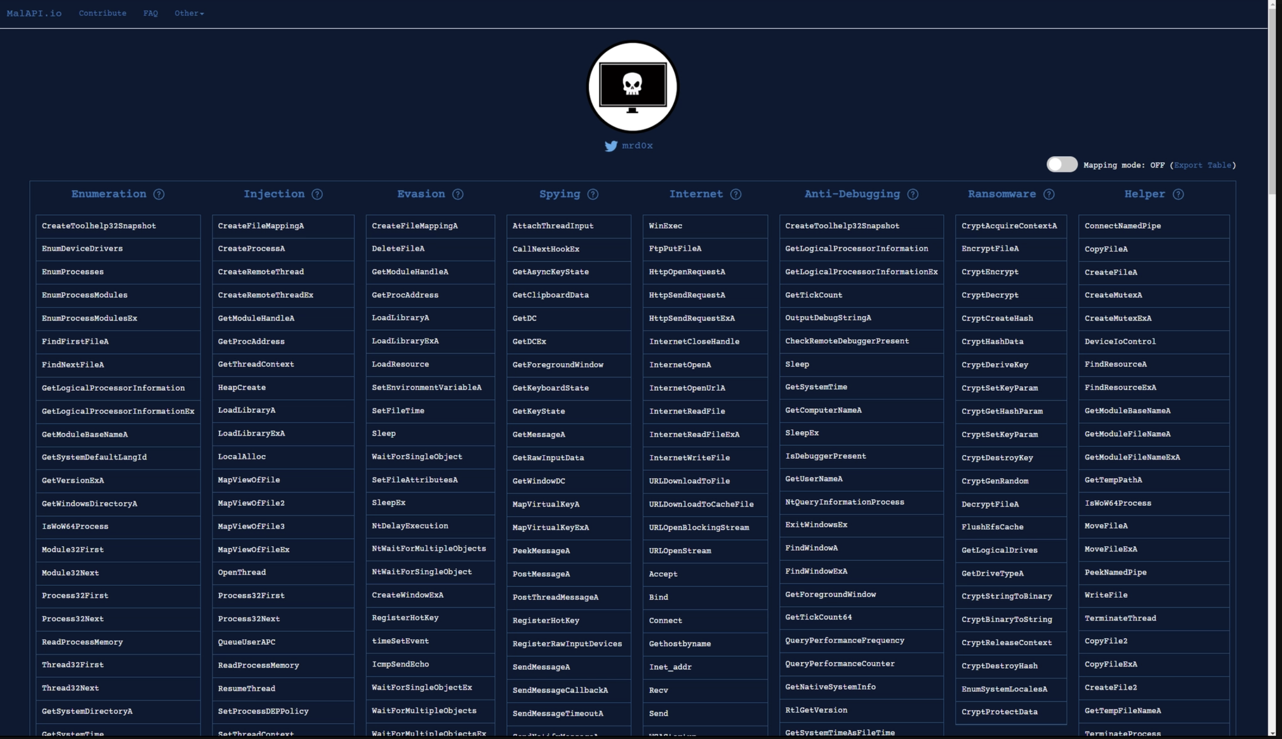 MalAPI Search