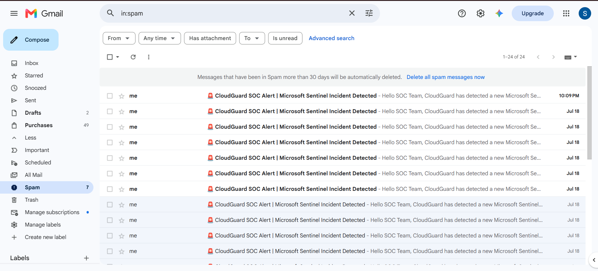 Email Notification