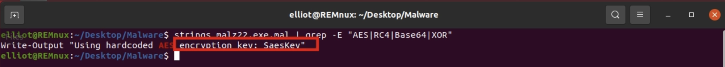 Encryption Indicators
