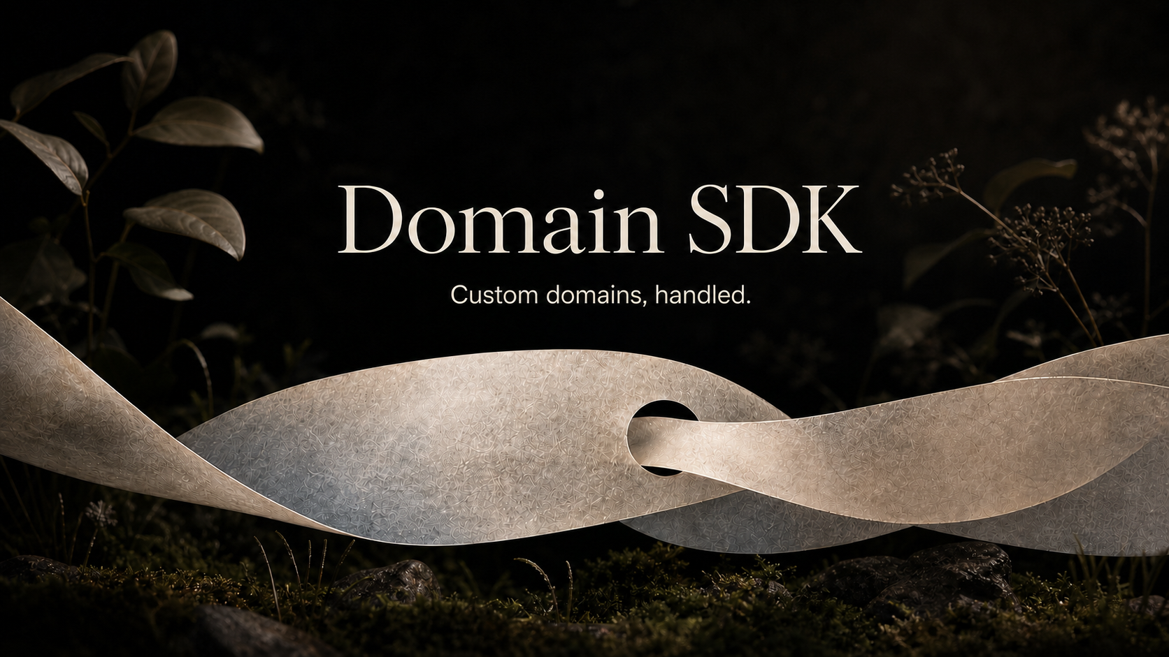 Domain SDK — Custom domains, handled