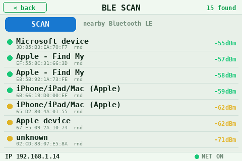 BLE Scan