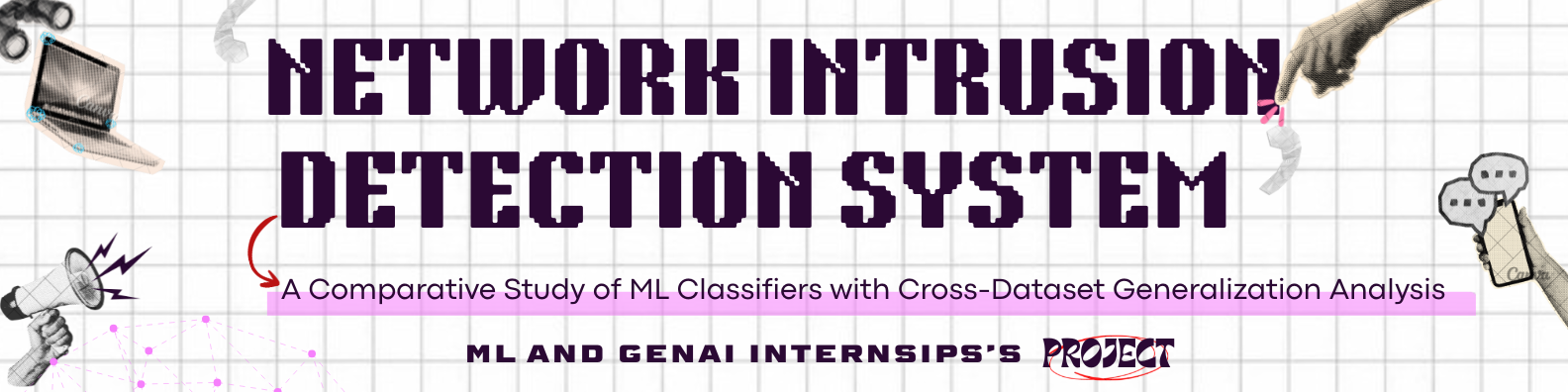Black and Orange Aesthetic LinkedIn Banner