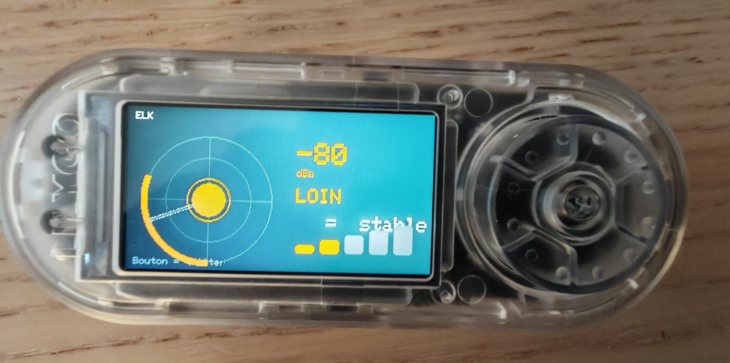 T-Embed CC1101 上的 BLE Finder