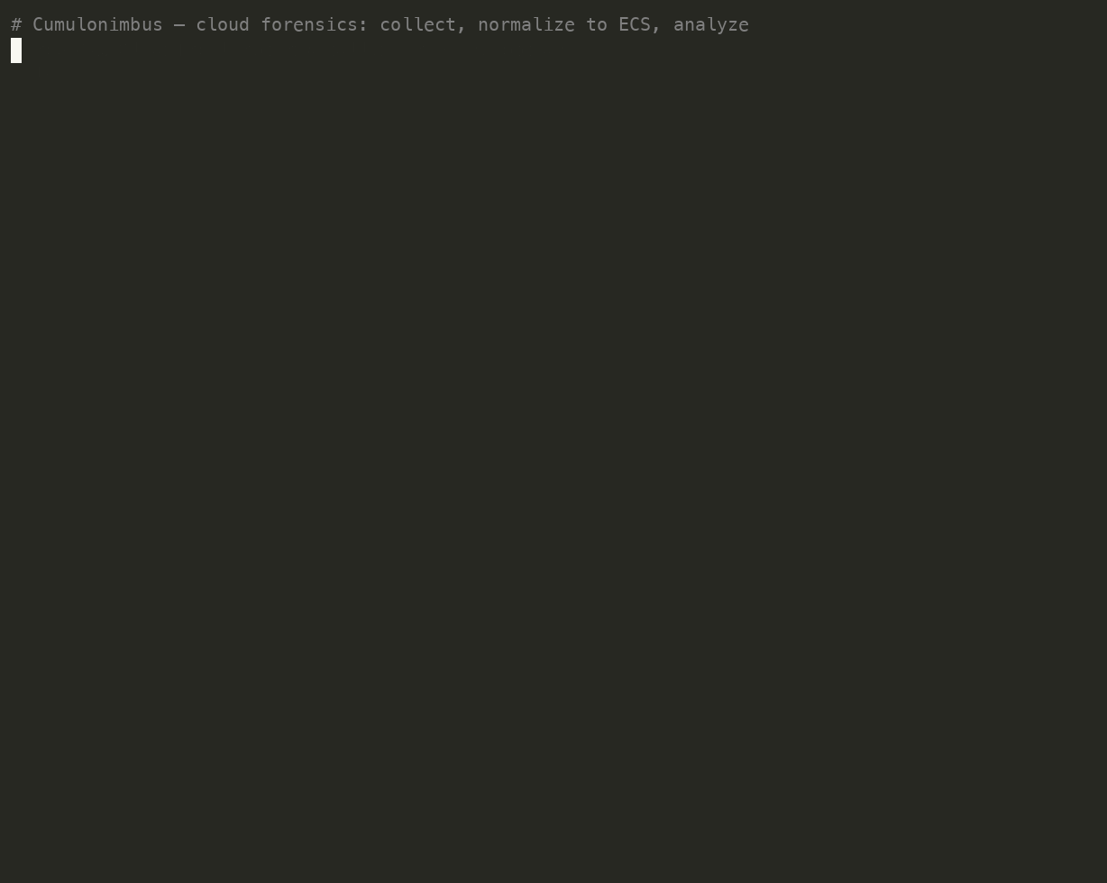 cumulonimbus demo