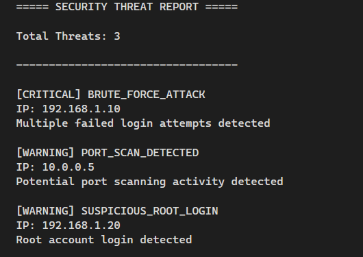 Security Report