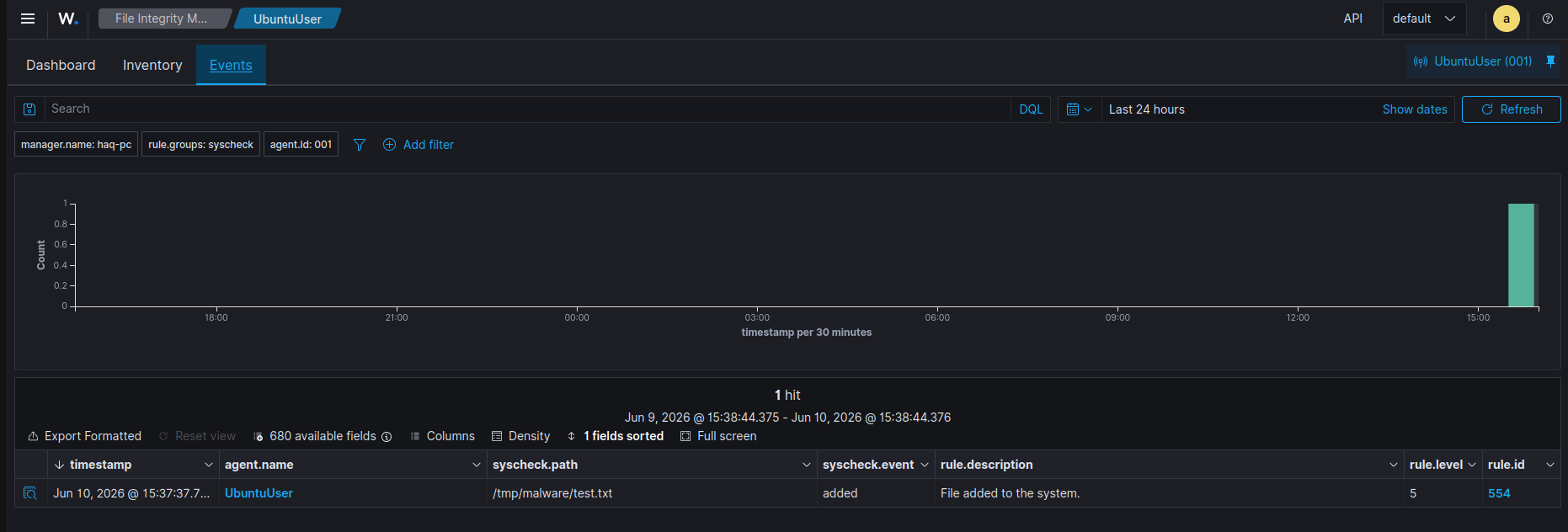 file detection