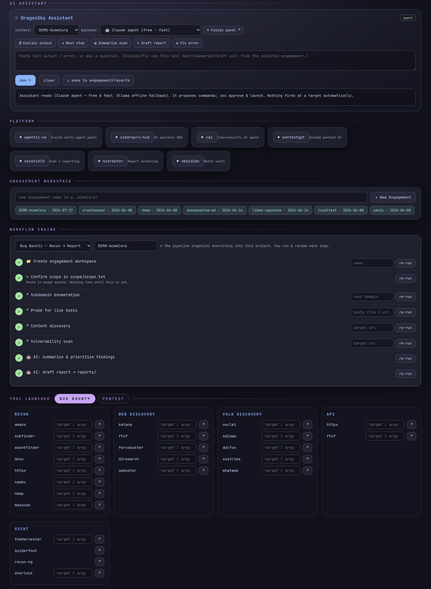 Workflow demo